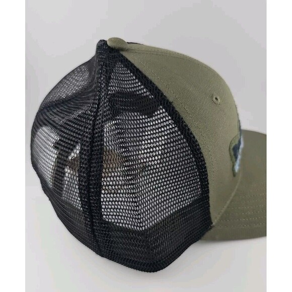 PATAGONIA Take a Stand Trucker Hat Wild Fish Wild Waters Green Camp Fishing NWT - Picture 8 of 8
